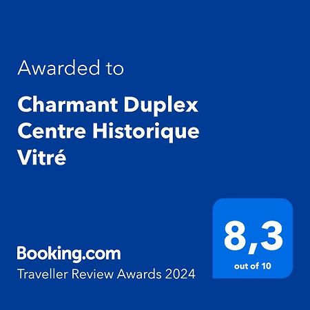 Charmant Duplex Centre Historique Vitre Exterior foto